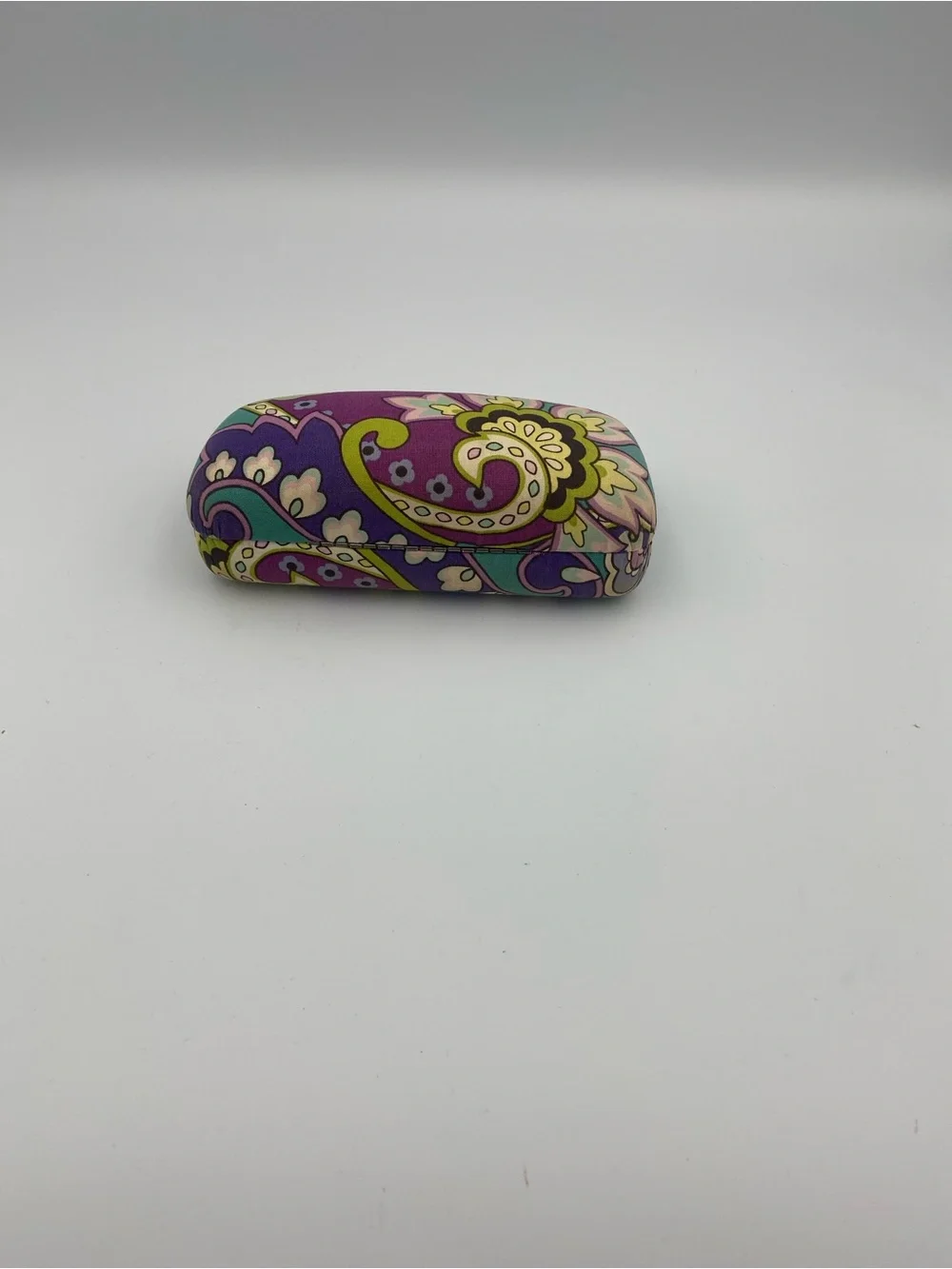 Vera Bradley Purple Floral Hard Eyeglass Case